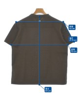 OMAR AFRIDI（オマールアフリディ）Tシャツ・カットソー 茶 サイズ:46(M位) メンズ/2200628799036
