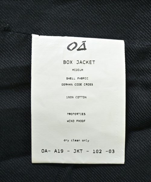 OMAR AFRIDI（オマールアフリディ）カジュアルジャケット 紺 サイズ:M メンズ/2200633129026