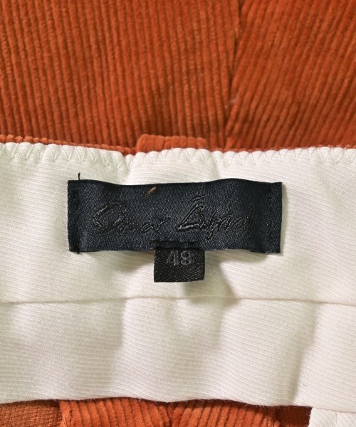 OMAR AFRIDI（オマールアフリディ）ショートパンツ オレンジ サイズ:48(L位) メンズ/2200618367153