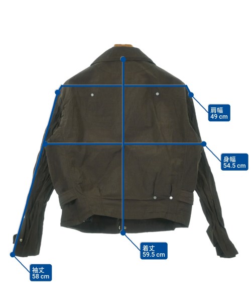 OMAR AFRIDI（オマールアフリディ）その他 茶 サイズ:46(M位) メンズ/2200613023047