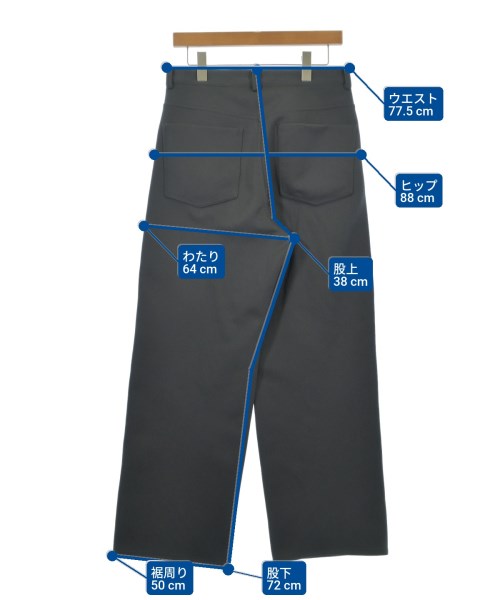 OMAR AFRIDI（オマールアフリディ）その他 グレー サイズ:44(S位) メンズ/2200620586054