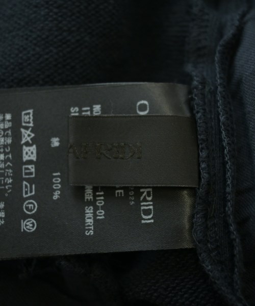 OMAR AFRIDI（オマールアフリディ）ショートパンツ 紺 サイズ:44(S位) メンズ/2200670404063