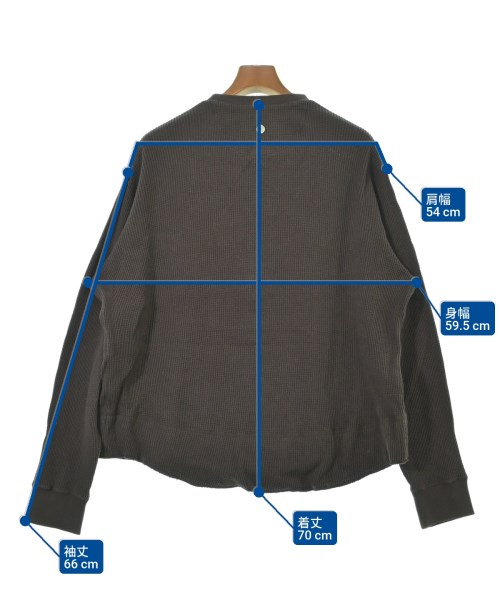 OMAR AFRIDI（オマールアフリディ）ニット・セーター 茶 サイズ:46(M位) メンズ/2200646103037