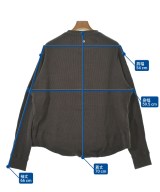 OMAR AFRIDI（オマールアフリディ）ニット・セーター 茶 サイズ:46(M位) メンズ/2200646103037