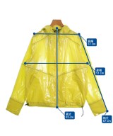 OMAR AFRIDI（オマールアフリディ）マウンテンパーカー 黄 サイズ:46(XL位) レディース/2200661571170