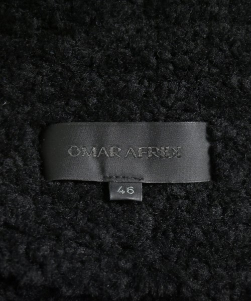 OMAR AFRIDI（オマールアフリディ）ライダース 黒 サイズ:46(M位) メンズ/2200686635017
