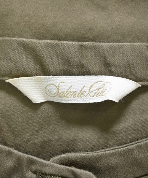 Salon le Chic（サロンルシック）シャツワンピース カーキ サイズ:38(M位) レディース/2200708414125
