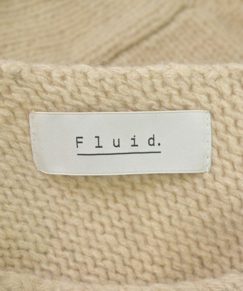 FLUID（フルイド）ニット・セーター ベージュ サイズ:2(M位) レディース/2200628366016