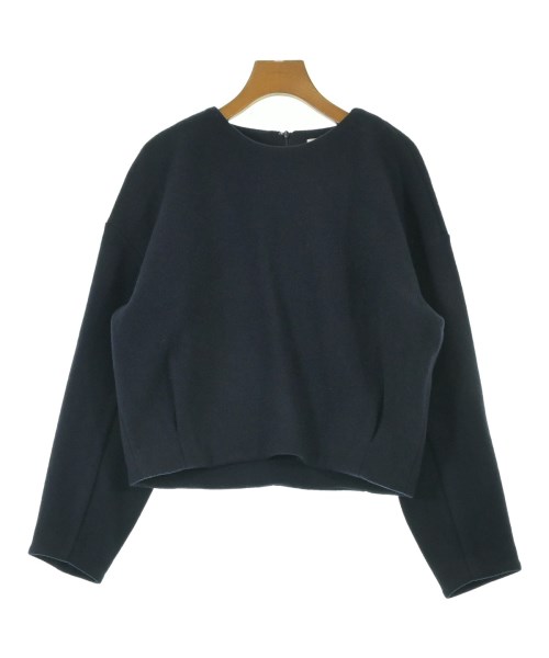 FLUID(フルイド)ブラウス 紺 サイズ:2(M位)/2200674097070