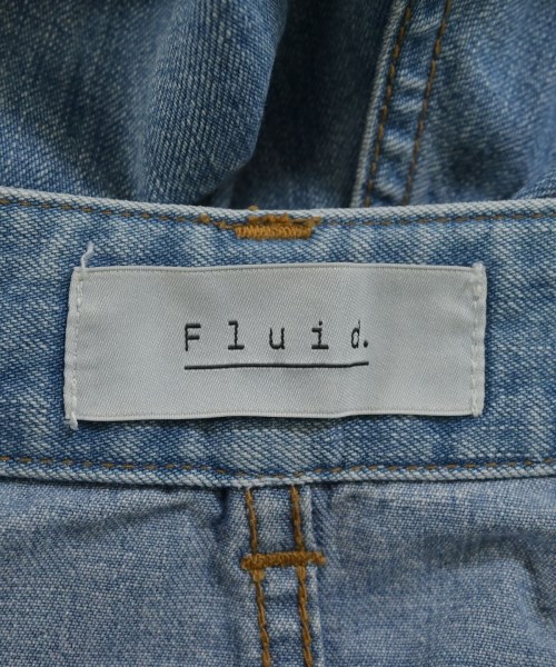 FLUID（フルイド）デニムパンツ 青 サイズ:02(M位) レディース/2200648589020