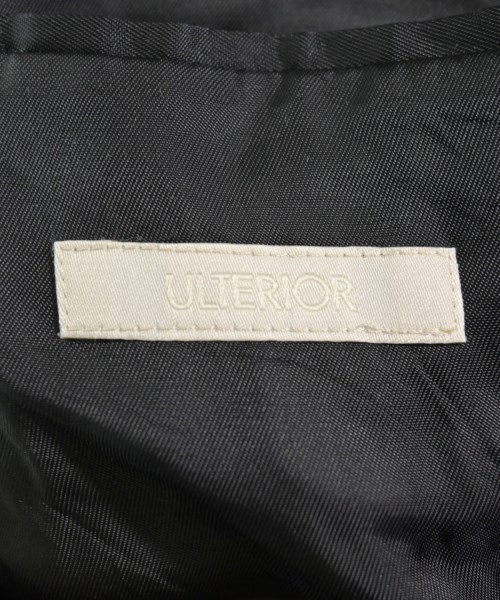 ULTERIOR（アルテリア）カジュアルジャケット 黒 サイズ:5(XXL位) メンズ/2200655591016