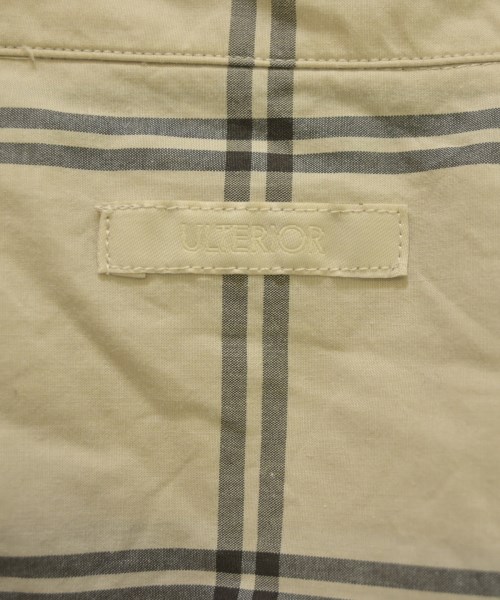 ULTERIOR（アルテリア）カジュアルシャツ ベージュ サイズ:4(XL位) メンズ/2200636258037