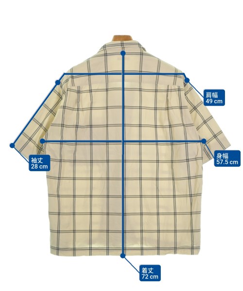 ULTERIOR（アルテリア）カジュアルシャツ ベージュ サイズ:4(XL位) メンズ/2200636258037