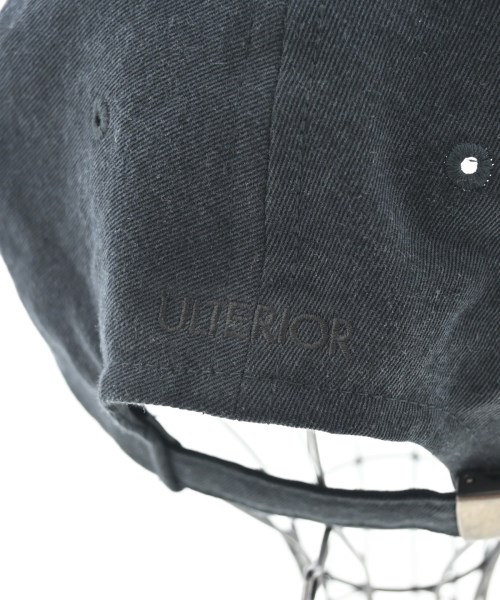 ULTERIOR（アルテリア）キャップ 黒 サイズ:ONE メンズ/2200702771231