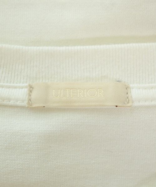 ULTERIOR（アルテリア）Tシャツ・カットソー 白 サイズ:4(XL位) メンズ/2200709426011