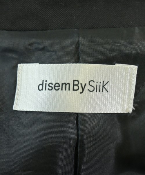 disemBySiiK（ディゼムバイシーク）カジュアルジャケット 黒 サイズ:2(M位) メンズ/2200667420014