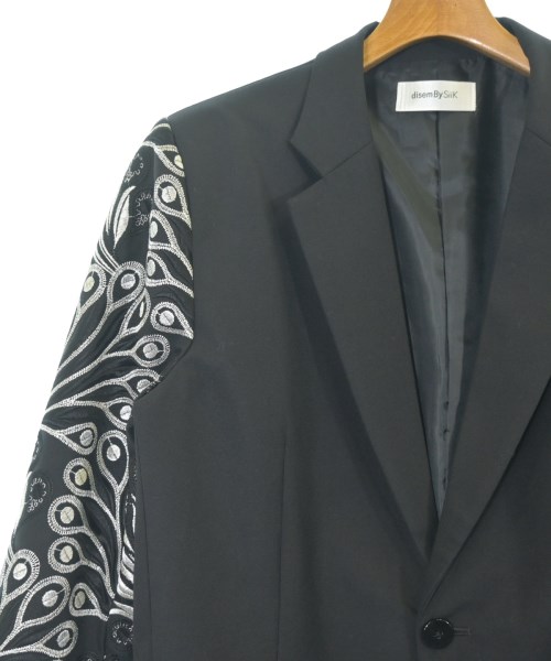 disemBySiiK（ディゼムバイシーク）カジュアルジャケット 黒 サイズ:2(M位) メンズ/2200667420014