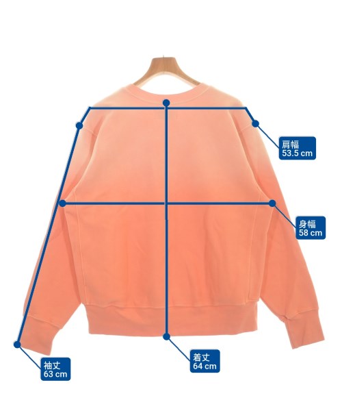 LES TIEN（レスティエン）スウェット オレンジ サイズ:M メンズ/2200621667059