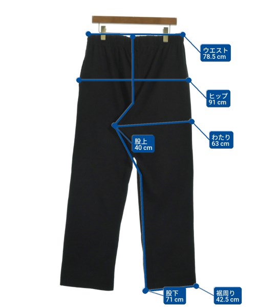 LES TIEN（レスティエン）スウェットパンツ 黒 サイズ:L メンズ/2200612108035