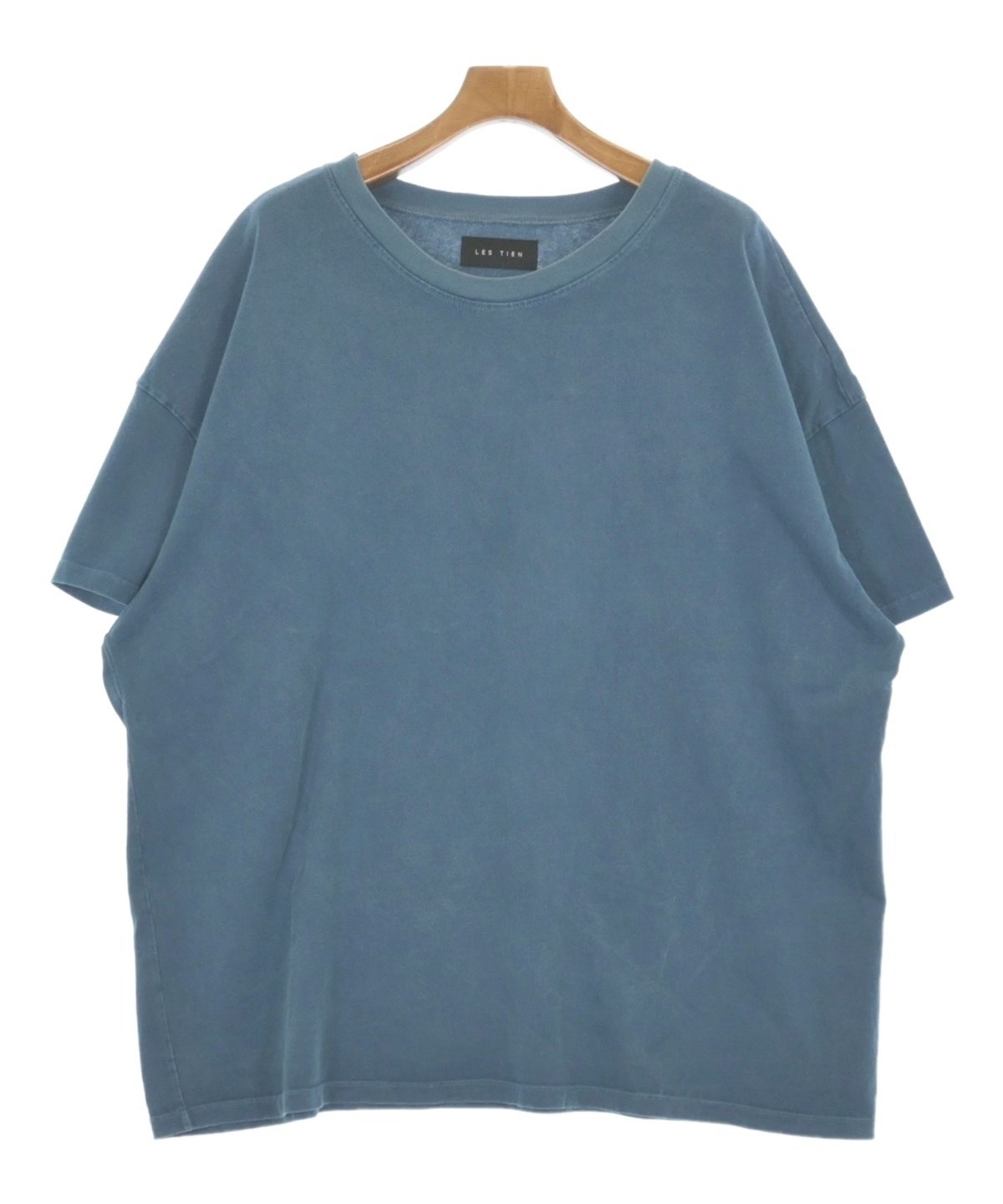 LES TIEN（レスティエン）Tシャツ・カットソー 青 サイズ:XL メンズ 