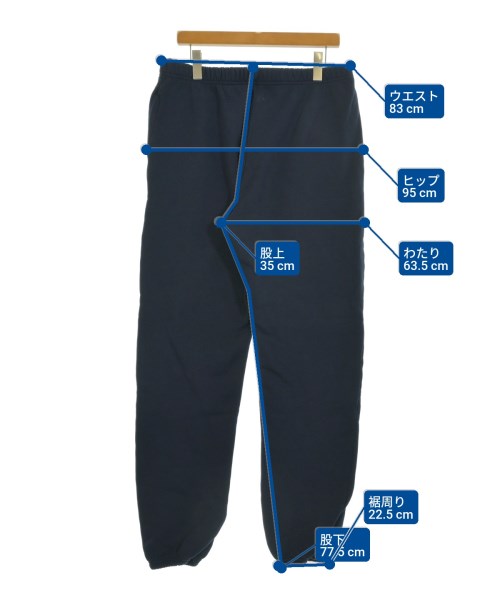 LES TIEN（レスティエン）スウェットパンツ 紺 サイズ:L メンズ/2200627976575