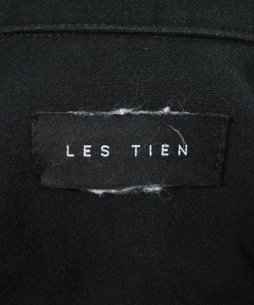 LES TIEN（レスティエン）カジュアルシャツ 黒 サイズ:XL メンズ/2200649809189
