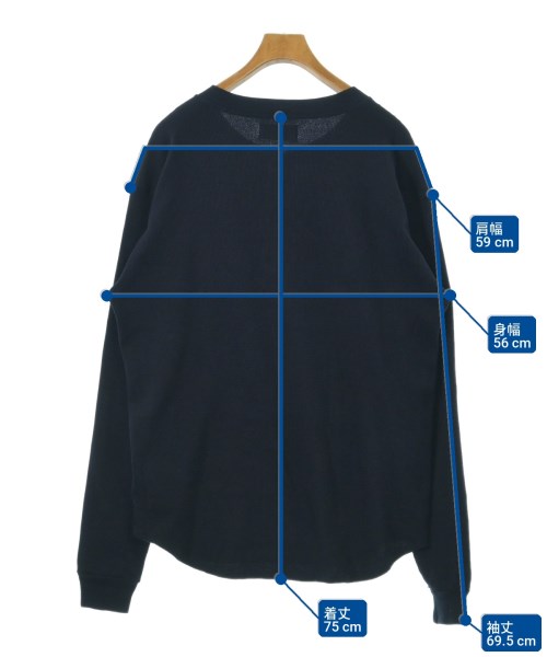 LES TIEN（レスティエン）Tシャツ・カットソー 紺 サイズ:M メンズ/2200734712011