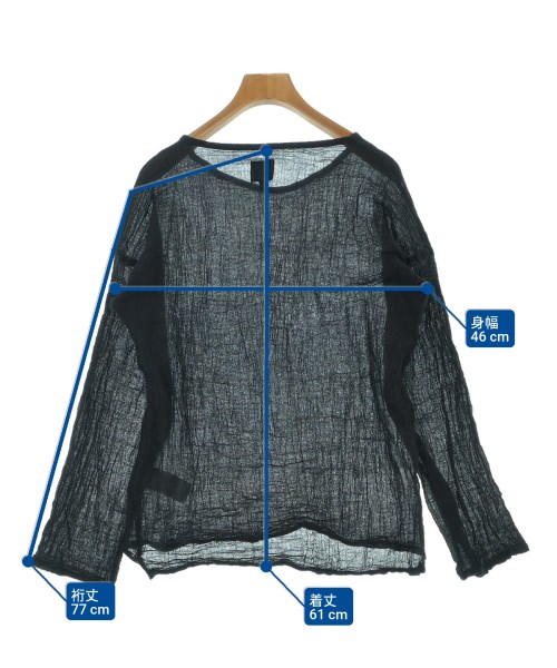 LES ATELIERS FRANCAIS DE CONFECTION（ルアトリエフランセデコンフェクション）ブラウス 黒 サイズ:TU(M位) レディース/2200647574041