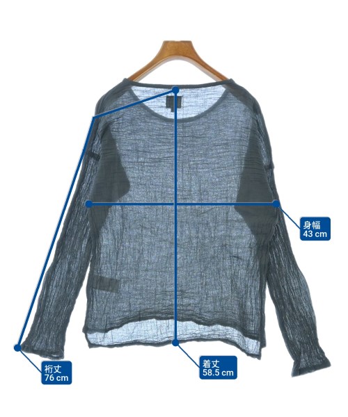 LES ATELIERS FRANCAIS DE CONFECTION（ルアトリエフランセデコンフェクション）Tシャツ・カットソー グレー サイズ:TU(M位) レディース/2200638685053