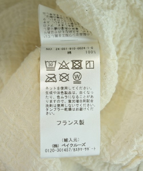 LES ATELIERS FRANCAIS DE CONFECTION（ルアトリエフランセデコンフェクション）ブラウス 白 サイズ:TU(M位) レディース/2200716842392