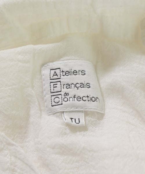 LES ATELIERS FRANCAIS DE CONFECTION（ルアトリエフランセデコンフェクション）カジュアルシャツ 白 サイズ:F レディース/2200687449125