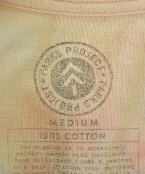 PARKS PROJECT（パークスプロジェクト）Tシャツ・カットソー ピンク サイズ:M メンズ/2200668667104