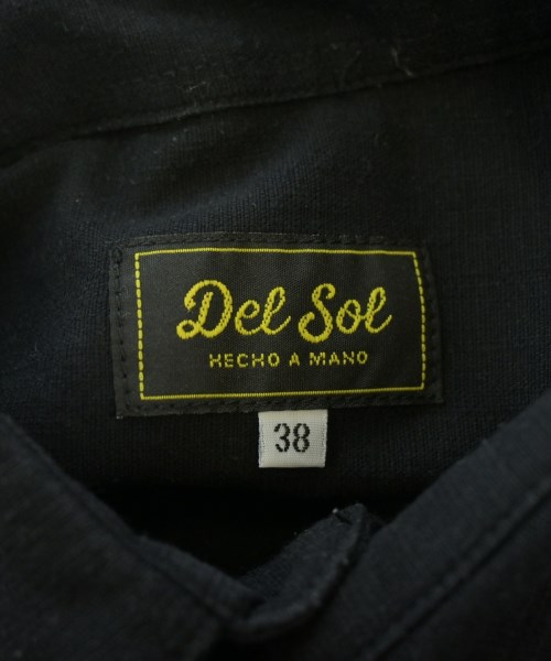 DEL SOL（デルソル）カジュアルシャツ 黒 サイズ:38(S位) メンズ/2200622943114