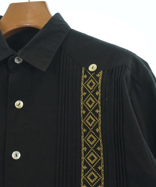 DEL SOL（デルソル）カジュアルシャツ 黒 サイズ:38(S位) メンズ/2200622943114