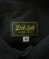 DEL SOL（デルソル）カジュアルシャツ 黒 サイズ:38(S位) メンズ/2200622943114