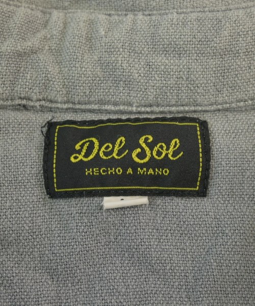 DEL SOL（デルソル）カジュアルシャツ グレー サイズ:L メンズ/2200698195059
