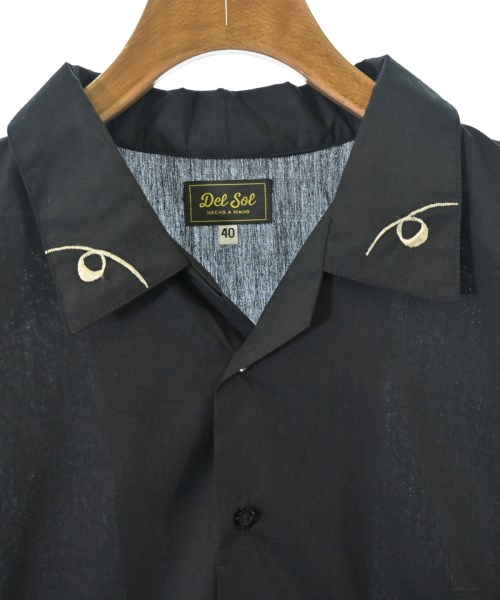 DEL SOL（デルソル）カジュアルシャツ 黒 サイズ:40(L位) メンズ/2200660562049