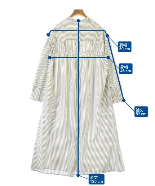 epidemique（エピデミーク）シャツワンピース 白 サイズ:F レディース/2200668994040