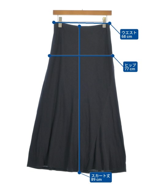 Bouchon（ブション）ロング・マキシ丈スカート 紺 サイズ:9(M位) レディース/2200674090033