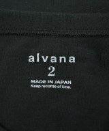 alvana（アルヴァナ）Tシャツ・カットソー 黒 サイズ:2(M位) メンズ/2200625926060