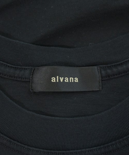 alvana（アルヴァナ）Tシャツ・カットソー 黒 サイズ:2(M位) メンズ/2200673336033