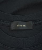 alvana（アルヴァナ）Tシャツ・カットソー 黒 サイズ:2(M位) メンズ/2200673336033