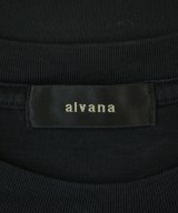 alvana（アルヴァナ）Tシャツ・カットソー 黒 サイズ:2(M位) メンズ/2200676388015