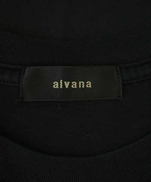 alvana（アルヴァナ）Tシャツ・カットソー 黒 サイズ:2(M位) メンズ/2200676388022