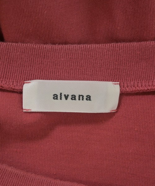alvana（アルヴァナ）Tシャツ・カットソー 赤 サイズ:F レディース/2200690670042