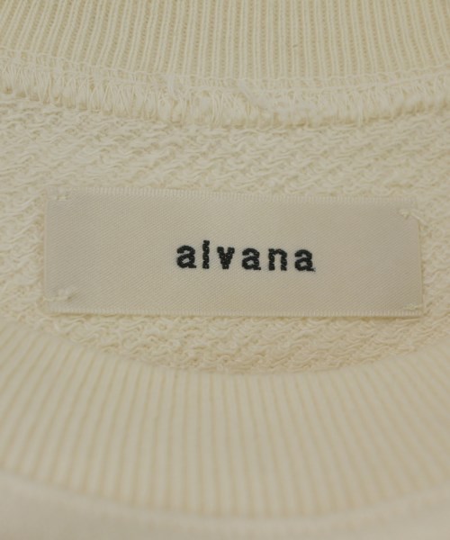 alvana（アルヴァナ）Tシャツ・カットソー 白 サイズ:1(S位) レディース/2200690417302