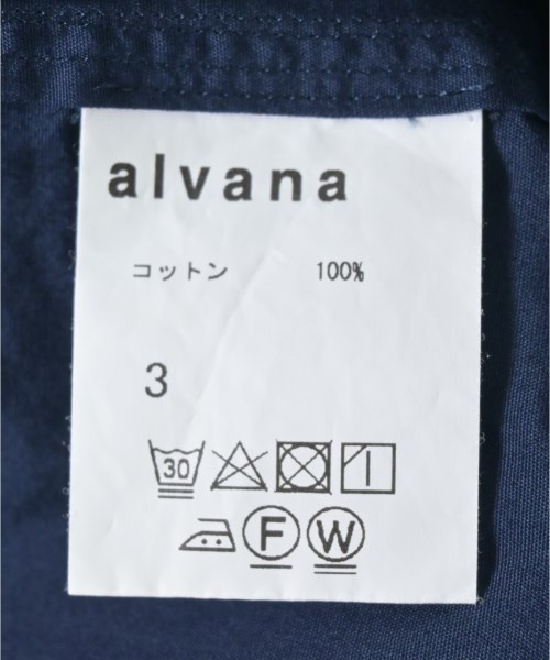 alvana（アルヴァナ）カジュアルシャツ 紺 サイズ:3(L位) メンズ/2200712337021