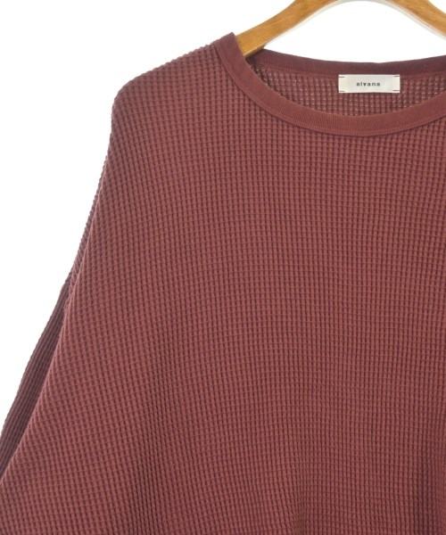 alvana（アルヴァナ）Tシャツ・カットソー 茶 サイズ:3(L位) メンズ/2200650217010