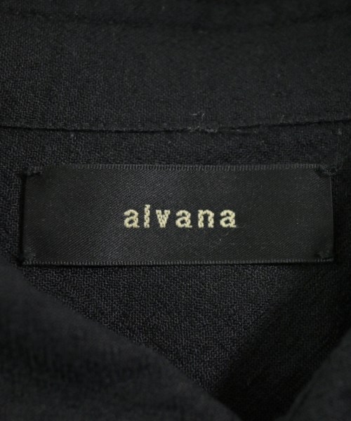 alvana（アルヴァナ）カジュアルシャツ 黒 サイズ:2(M位) メンズ/2200664513016