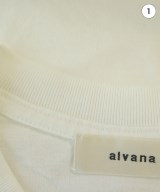 alvana（アルヴァナ）Tシャツ・カットソー 白 サイズ:2(M位) メンズ/2200681388017
